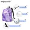 MARBLE - PURPLE Backpack Hot Sale Daypack Large Capacity Boys Girls BookBag School Bag Shoulder Bags for Men Women
