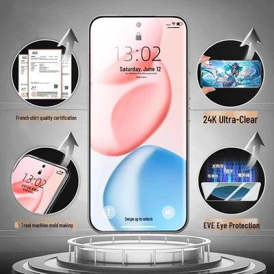 Honor 400 Pro Privacy Screen Protector: HD, Anti-Peep, Dust-Free, Anti-Drop Tempered Glass for Honor 300.