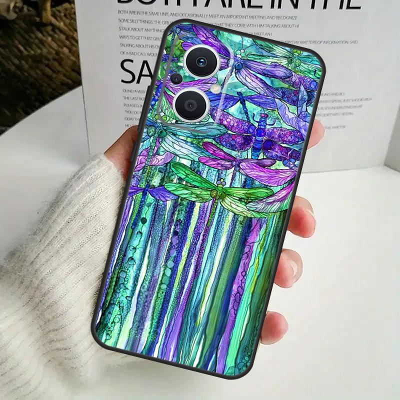

Dragonfly Phone Case For OPPO Reno 8T 14F 13 F 12 11 10 14 Pro 7 8 Lite OPPO Find X8 X6 X5 X9 Pro Cover OPPO Reno11 F