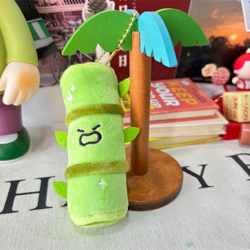 

Cartoon Cute Funny Angry Bamboo Plush Doll Stuffed Toy Keyring Pendant Backpack Charm Bag Hanging Ornament Kid Ragdoll Girl Gift one size