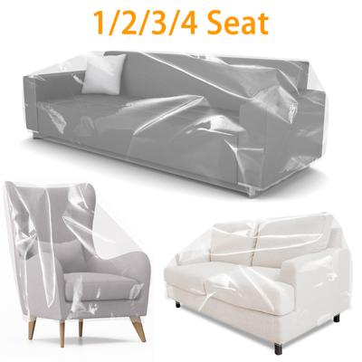 Couch Cover Pet Plastic Cover Transparent Cat Scratch Protector Waterproof Sofa Cover for Protection Against Cat Dog Clawing