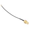 ABUO-2X 900-1800MHZ Antenna 5Dbi GSM RP-SMA Plug Rubber Waterproof Lorawan Antenna + IPX To SMA Small Cable Extension
