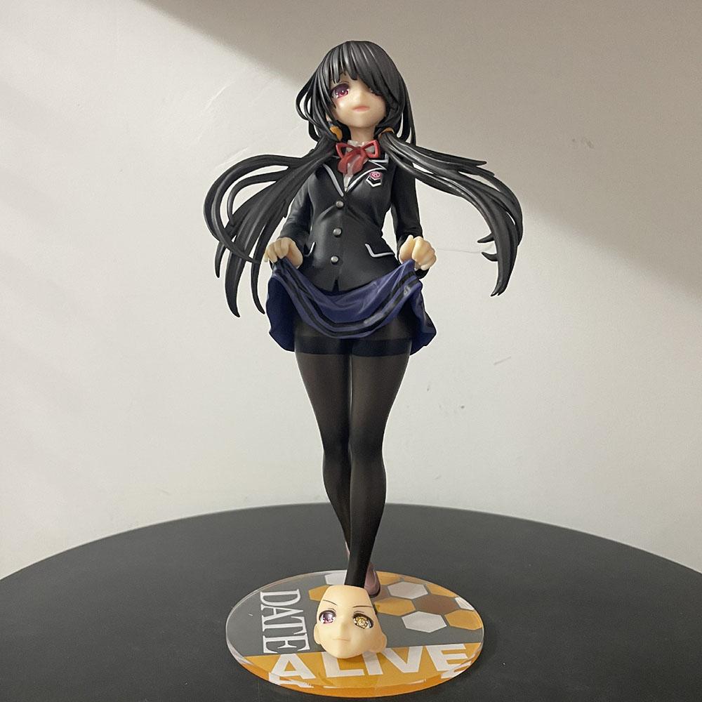 22cm Date A Live Tokisaki Kurumi Versiune Uniformă Școlară. Figurină de acțiune PVC la scară 1/7, figurină anime, model, jucării de colecție, păpușă, cadou