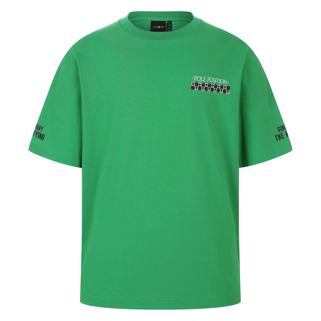 HYDROGEN Uni Checkerboard Graphic Short Sleeve T-Shirt