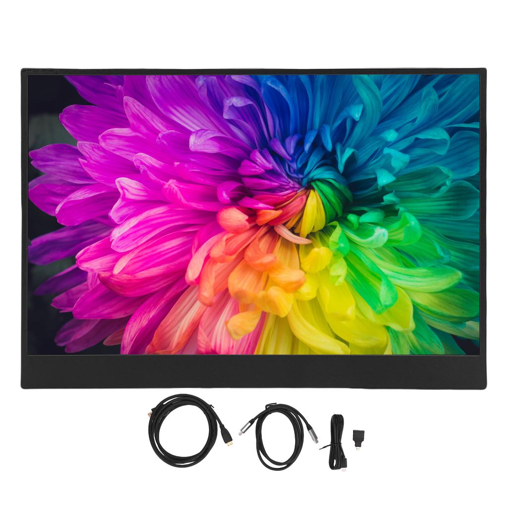 Ecran Portabil HDR de 14 Inch Suport pentru RasPi OS 1920x1200 60Hz TYPE C Ultra Subțire Al Doilea Afișaj pentru Computer