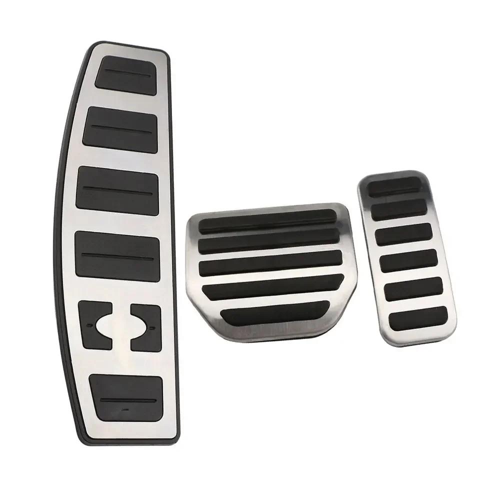 For Land Rover Range Rover Sport Discovery 3 4 Lr3 Lr4 AT Pedals Cover Gas Brake Foot Rest Pedal Pad Interior Accessories