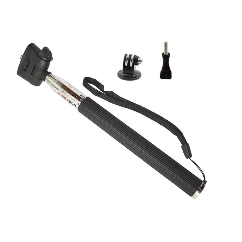 Selfie Stick Monopod for Gopro Hero 13 12 11 10 9 8 7 6 5 4 Session 3 SJCAM EKEN Extendable Handheld Monopod for Go Pro DBPOWER 7