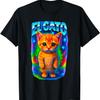 El Gato Meme Sad Crying Cat Munchkin Kitty Meme Trendy T-Shirt(3)