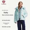 Tanboer Kids' Detachable Hood Down Puffer Jacket