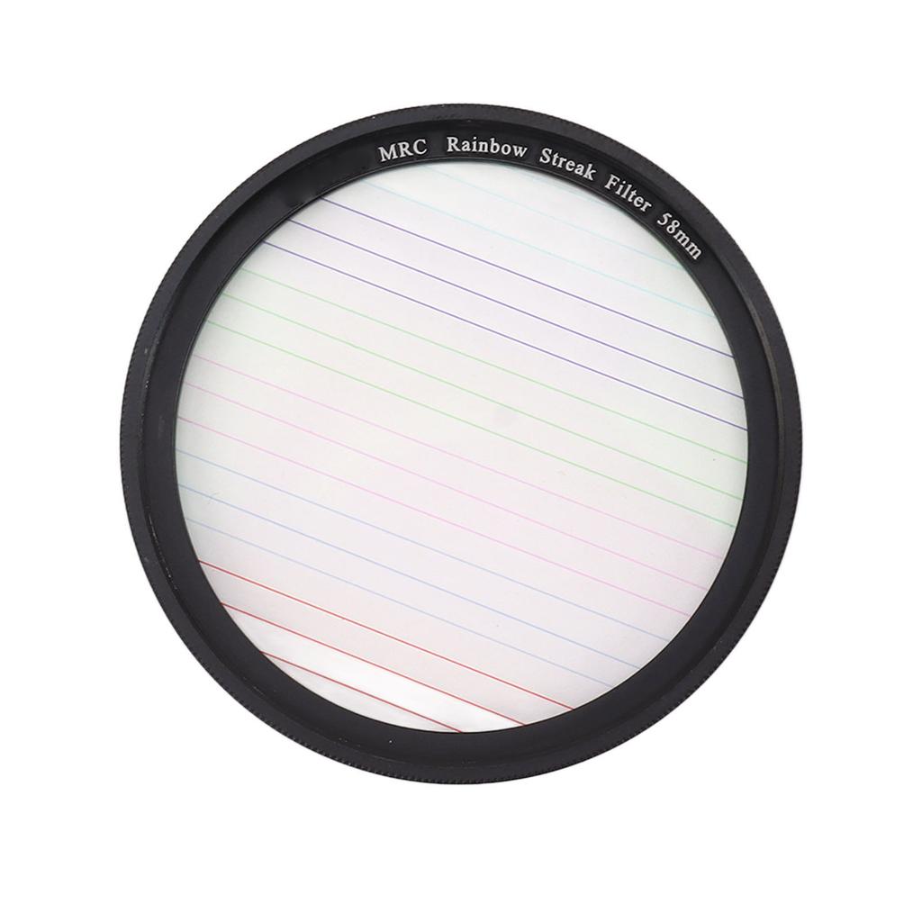 Fargerikt Streak Star Filter Micro SLR kamera Punkt til linje filtre Spesialeffekter Kamera filtre for