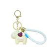 Small Bell Horse Pendant Heart New Year Keychain Fashion Bag Pendant Ornaments  Bag Decor