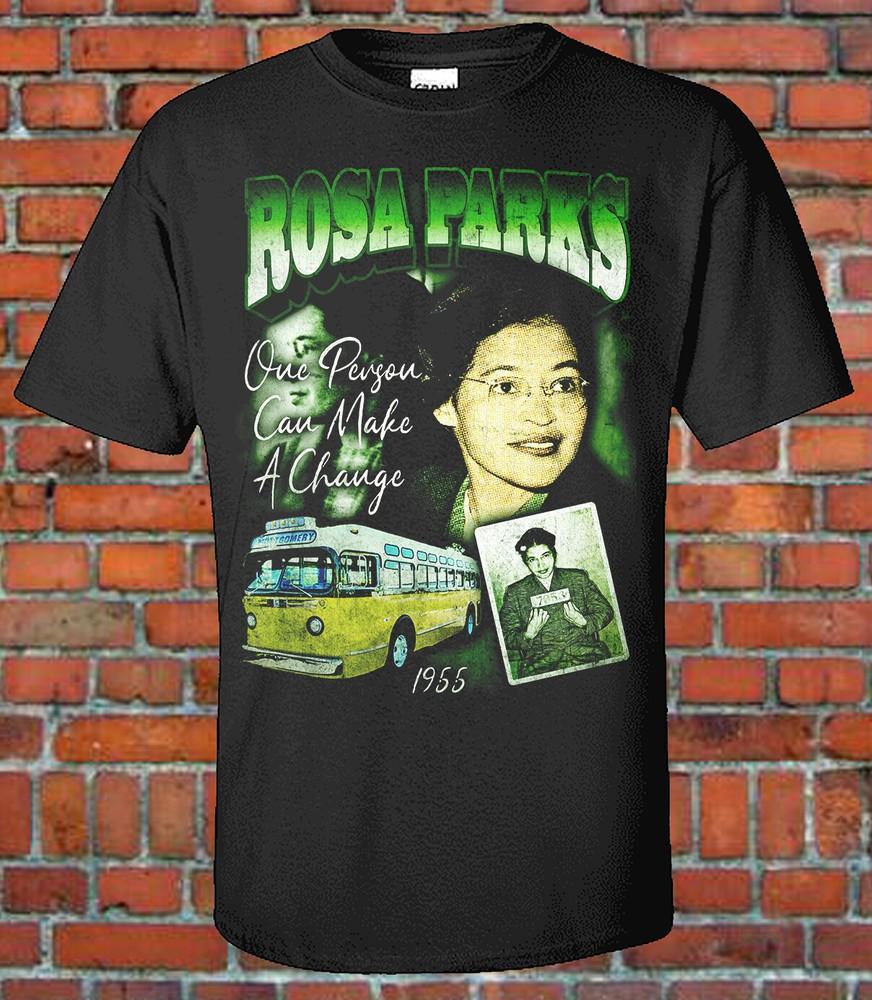 Rosa Parks 90s Bootleg Style Graphic T shirt Unisex T-Shirt M