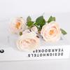 Rose Six Simulation Head Flower Artificial Flower Photography Props Home Decor