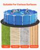 18ft Round Pool Liner Pad for Above Ground Pools Heavy Duty Pool Mat