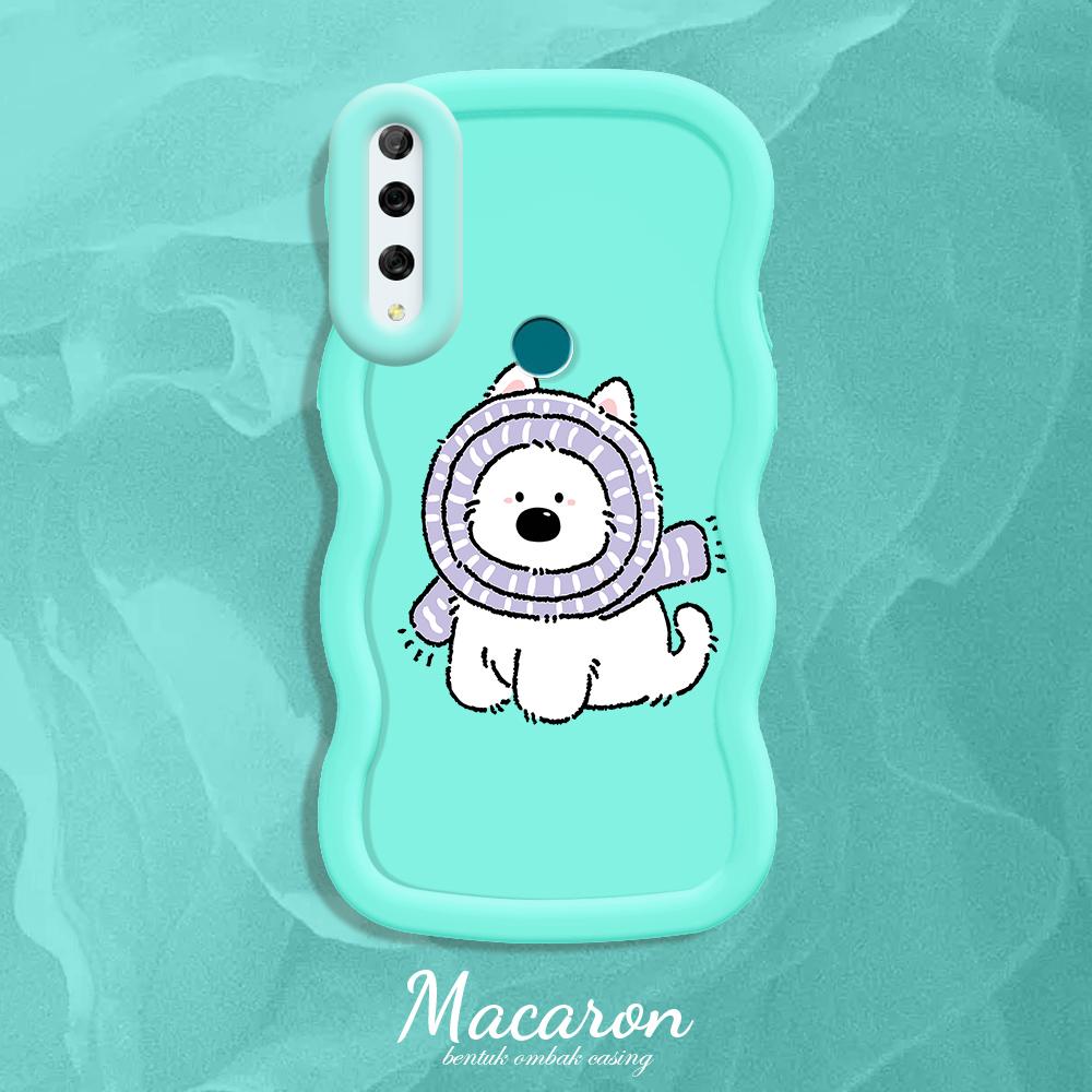 

Окрашенный узор Big Wave Edge Мягкий силиконовый материал Macaron чехол для телефона противоударный защитный резиновый чехол для iPhone Huawei Honor Infinix Tecno Tecno Pova 6 Neo синий