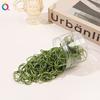 300 Pcs Colorful Girls Compact Disposable Elastic Rubber Band No-Slips Scrunchies Head Rope Kid Hair Accessories Hair Ties