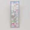 Gukka Korean Cute Rabbit & Four-Leaf Clover Glitter Stickers - Pudding & Rainbow DIY Stanning Set