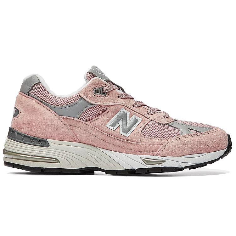 New Balance 991 Hergestellt in England Rosa Damen Sneaker Grau W991PNK