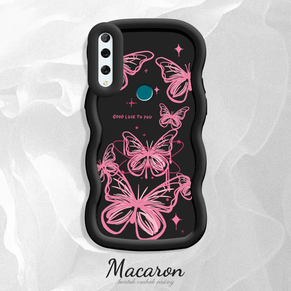 

Окрашенный узор Big Wave Edge Мягкий силиконовый материал Macaron чехол для телефона противоударный защитный резиновый чехол для iPhone Huawei Honor Infinix Tecno Huawei P40 Lite