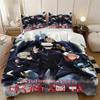 Duvet Cover Pillowcase Jujutsu Kaisen Satoru Gojo Bedding Set 2/3piece Set Adult Kid Bedroom Single Large Size Home Textiles