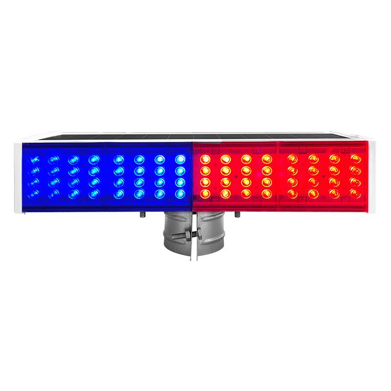 Feu clignotant d'avertissement de trafic LED solaire intégré Mi Ling