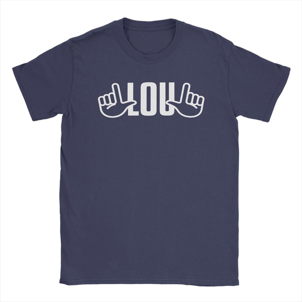 Vintage Lou Holtz TShirt for Unisex O Neck Cotton T Shirt Short Sleeve Tee Shirt Party Tops