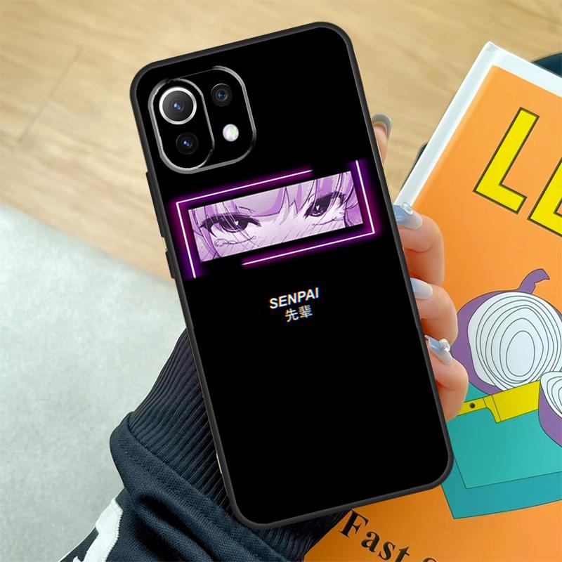 

Waifu Anime Manga Senpai Girl Case For Xiaomi 15 Ultra 13 14 11T 12T 13T 14T Pro POCO X7 Pro X3 X5 X6 F5 F6 F7 Pro Coque Xiaomi 14