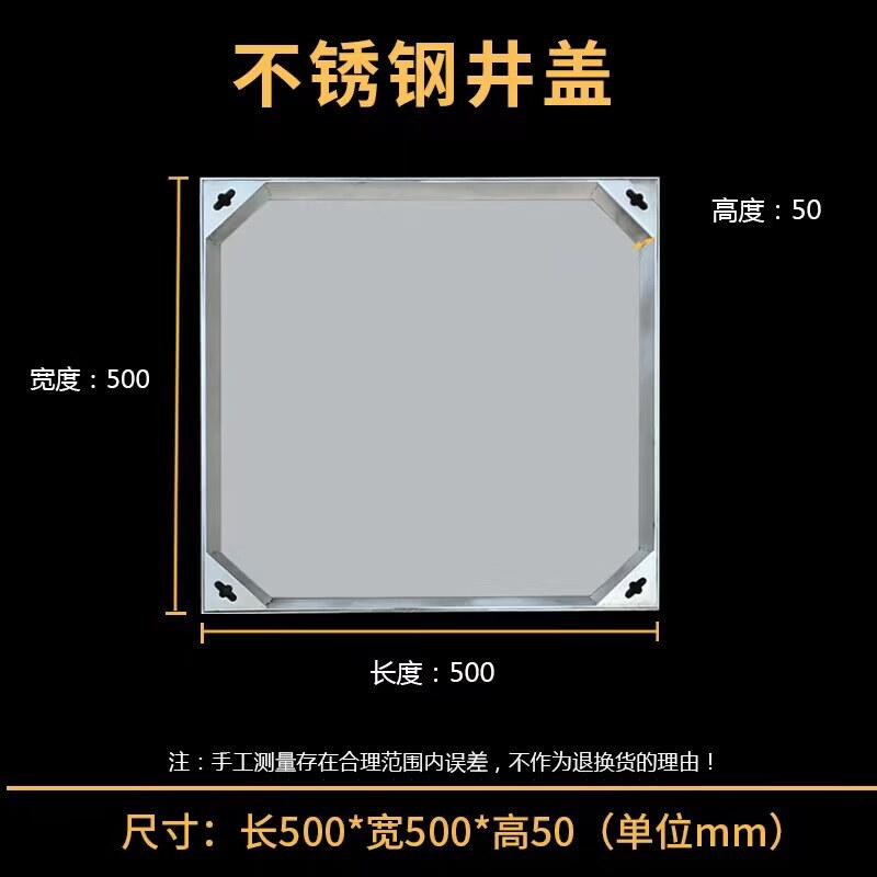 Jundingying Invisible SS201 Manhole Cover