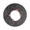 Motor Sprocket Heavy Duty Aluminum Alloy Chainring 40T To 58T Waterproof Rustproof Tooth Disc Replacement for Road Bike
