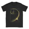 Unisex Unisex Tshirts Fibonacci Golden Ratio Vintage Cotton Tees Short Sleeve Geek Math T Shirts Crewneck Tops Printing