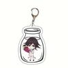 Danganronpa Monokuma, Makoto Naegi & Junko Enoshima Acrylic Keychain Charm Figure