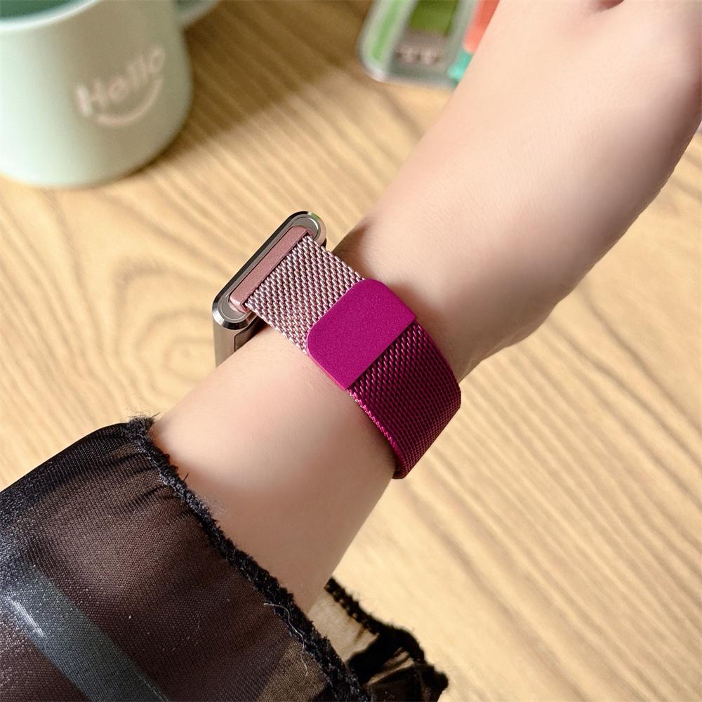 Fashion Gradient Milanese Strap Magnetic Clasp for Huawei Band 11 / 11Pro Replacement Band