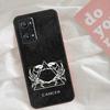 Zodiac Constellation Case For Realme C65 C67 C71 C63 C61 C55 C51 C53 C35 C75 11 12 13 14 15 Pro Plus GT6 GT7 Pro