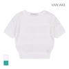 VANAKE Pattern Knit Short Sleeve Knit_Vb38Ktm308Z