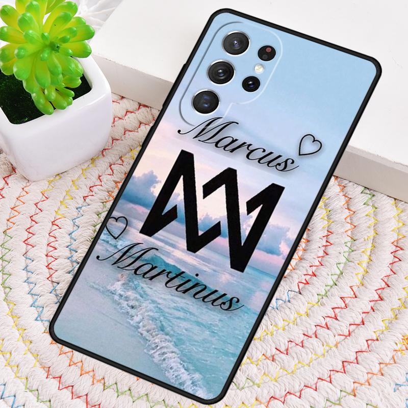 Marcus Martinus Two Boys Silicone Phone Case For Samsung Galaxy note 10 pro S26 S25 S24 S23 S22 S21 Plus S25Ultra Capa Cover