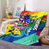 1pc Cartoon Characters Flannel Blanket,Ultra Soft Warm Plush Throw for Home Bedroom Bed Sofa Cover Camping Picnic Gift Y72417