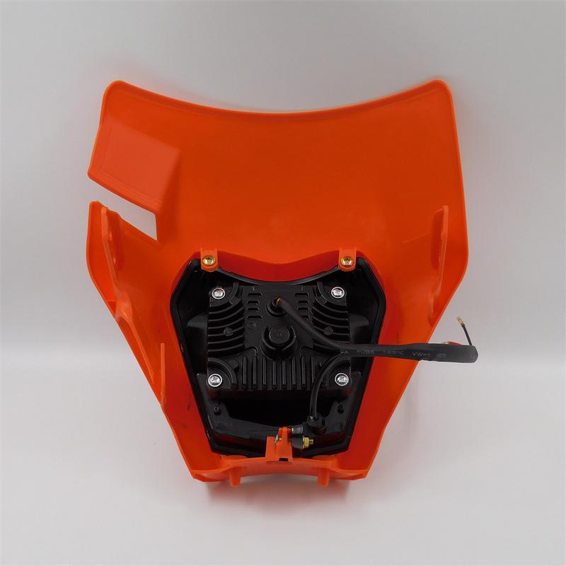 KTM Motorcycle Off-Road LED Front Headlight Assembly Cover - E17