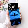 For Honor 600 Lite Case transparent Bow Painted Soft Silicon Cover for Honor 500 Smart  600Lite LNA-NX1 Protective Phone Capa