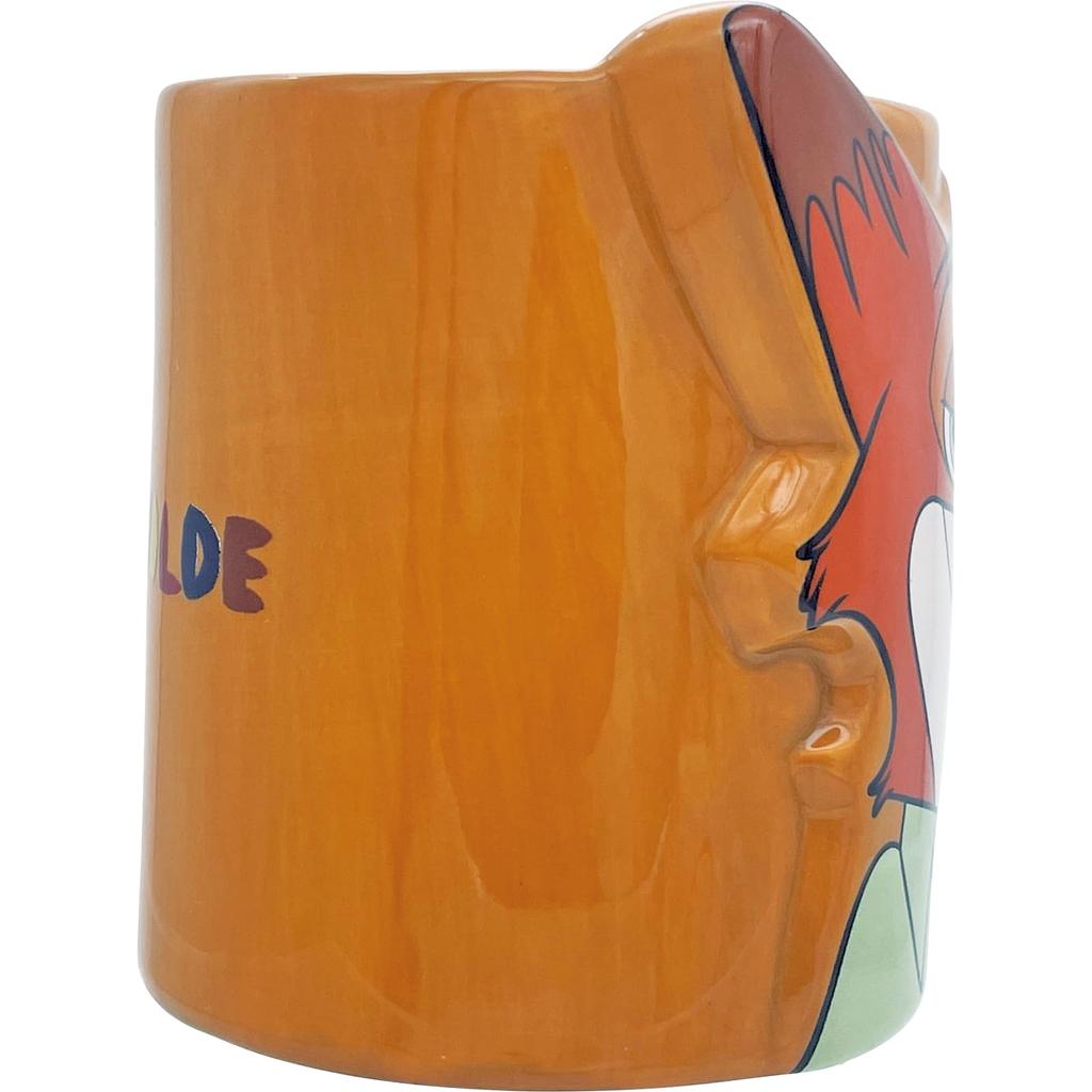 Disney Love Mugs Pair Nick and Judy diameter 8 x 9 cm 300 ml Kiss Pair Mug Tableware Goods Zootopia Goods Birthday Gift Blue Orange SAN4745 "Zootopia"