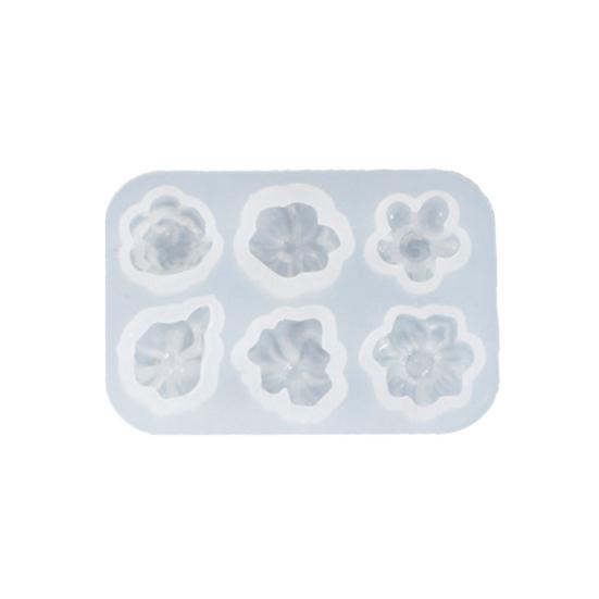 

Силиконовые формы из маргаритки в форме цветка, литье из смолы, ювелирные изделия, серьги, изготовление DIY формы 1