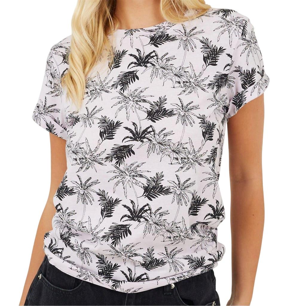 Brave Soul Womens/Ladies Palm Tree T-Shirt