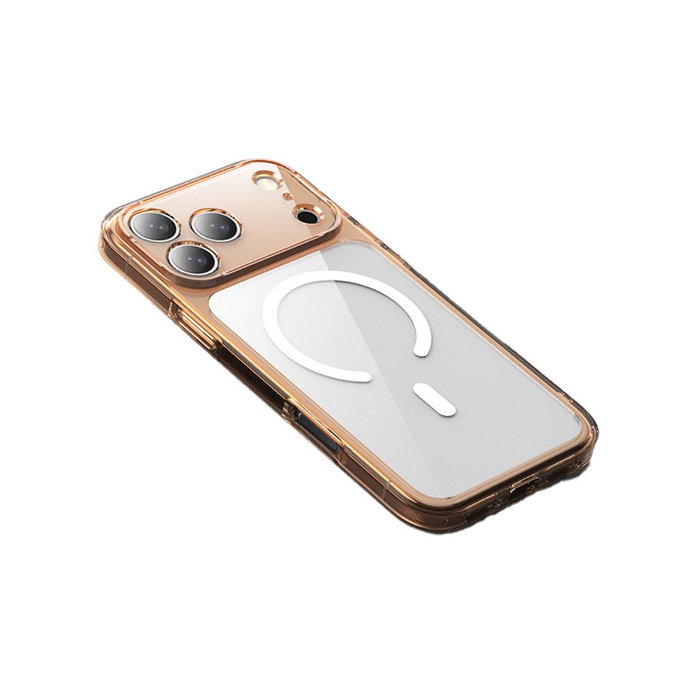 Luxury Clear Shockproof MagSafe Magnetic Case for iPhone 17 Air 17Pro 17 Pro Max Hard Back Cover Support Wireless Charging