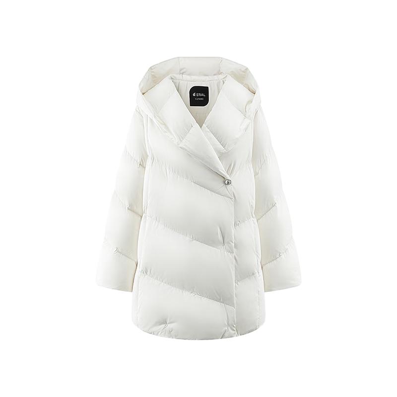 

Ailaiyi Women s Mid-Length Hooded Duck Down Jacket XL