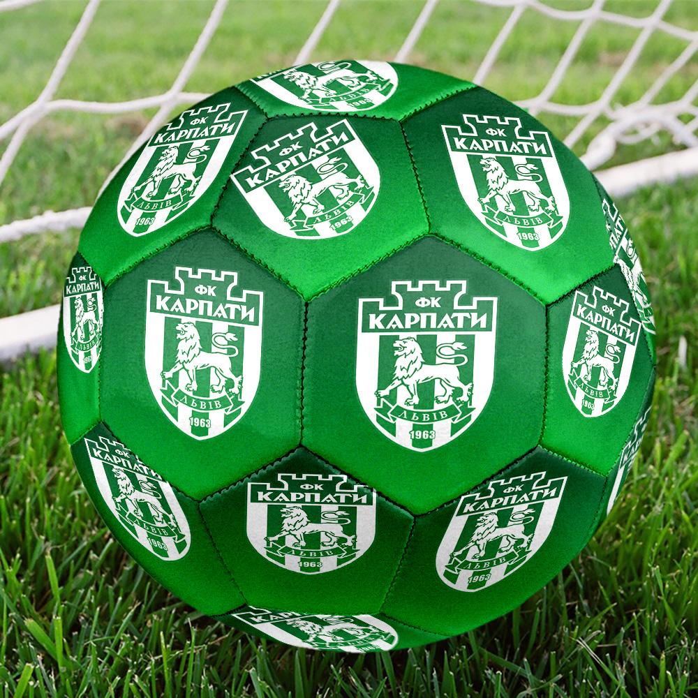 Karpaty Lviv Indoor Soccer Ball Size 5 Colorful All Ages Machine Stitched PVC Competition Ready Durable High-Bounce