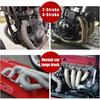 Muffler Mat, Motorcycle Fiberglass Exhaust Muffler Mat, Silencer Packing For 2-Stroke 4-Stroke ATV Dirt Bike For Exhaust Pipe Wrap Mufflers,