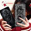 Samurajski smok wilk maska ​​dla Xiaomi Poco X3 Nfc X4pro X5 M3 dla Mi 12 13 11 10 10t 8 Note10 Lite 11ultra 11t Pro F1 okładka