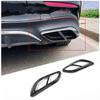 Rear Exhaust Muffler Pipe Trim Cover Tail Throat Frame Sticker Car Accessory For Mercedes Benz E-Class Sport W214 CLE C236 2024