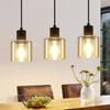 Pendant Lamp - NETTLIFE - 3 Lights E27 - Black - Metal - 65 X 170 Cm