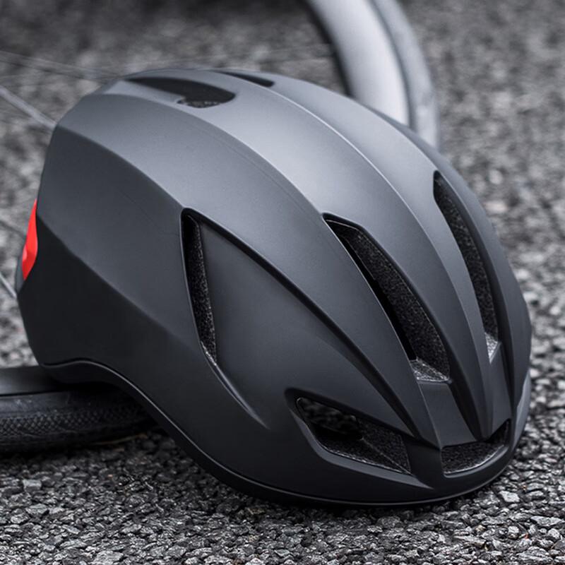 Integrated Cycling Helmet with Safety Taillight