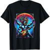 M139 Guitar Shirt Da Vinci Vitruvius Guitar Player Musicians T-Shirt